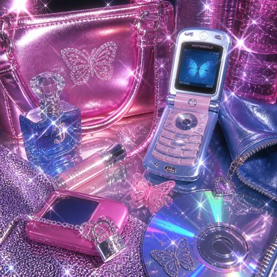 still life with everyday objects — Y2K Fashion Style