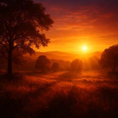 wide landscape with natural scenery