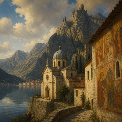 wide landscape with natural scenery