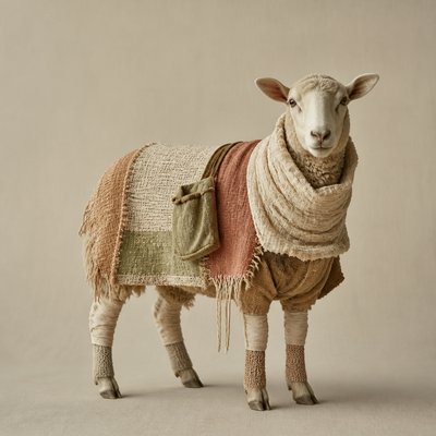 animal standing in natural pose — Sustainable Fashion Design