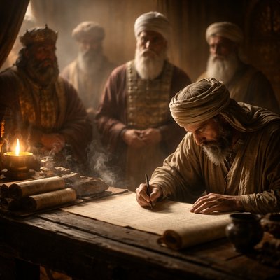 “And Shemaiah the son of Nethaneel the scribe, one of the Levites, wrote them before the king, and the princes, and Zadok the priest, and Ahimelech the son of Abiathar, and before the chief of the fathers of the priests and Levites: one principal household being taken for Eleazar, and one taken for Ithamar.” (1 Chronicles 24:6, KJV)
