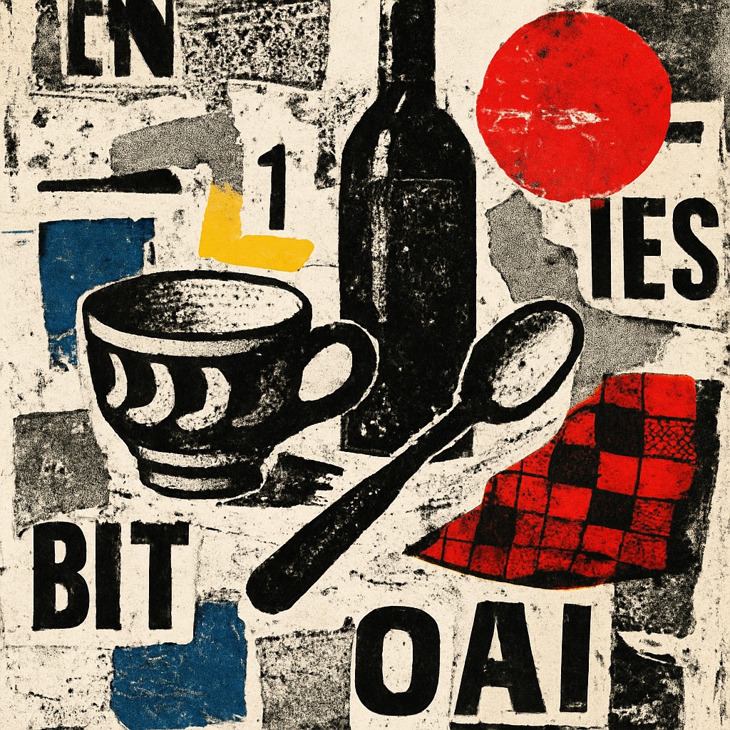 still life with everyday objects