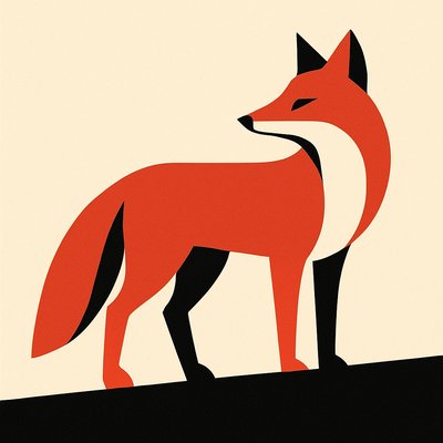 animal standing in natural pose
