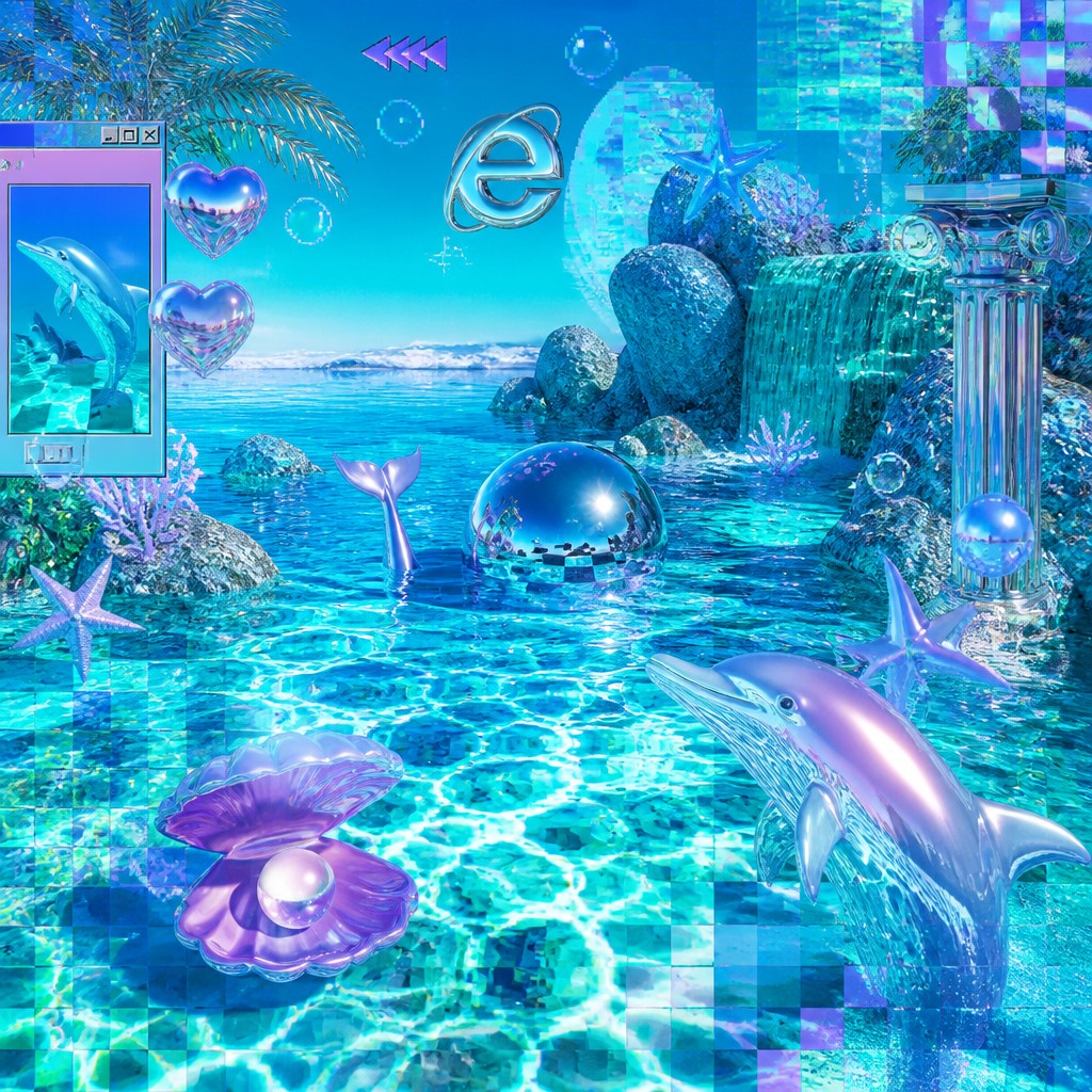 wide landscape with natural scenery — Seapunk Aesthetic