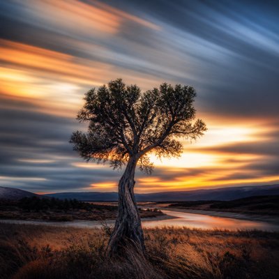 a tree in nature