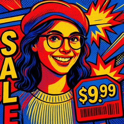 Advertisement Pop Art Style Style Transfer Example
