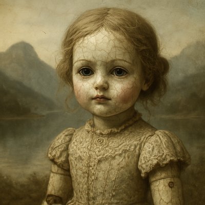 Creepy Doll Art Style 2