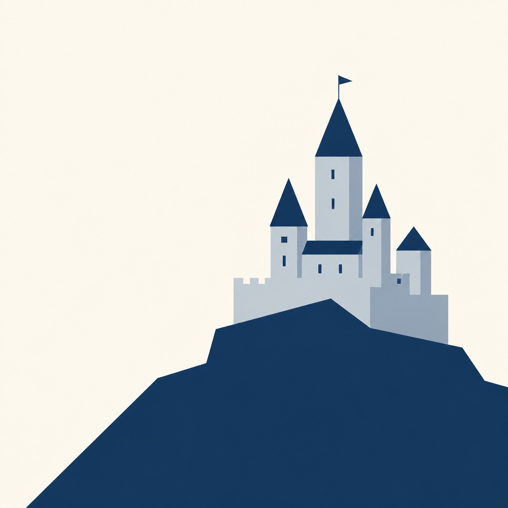 majestic castle on a hilltop