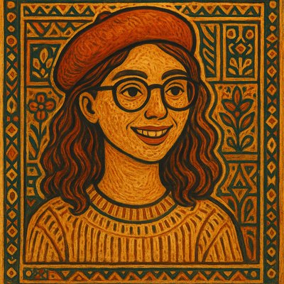 Folk Art Style Style Transfer Example