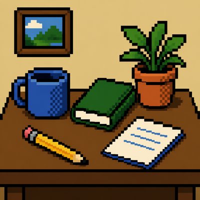 still life with everyday objects
