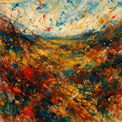 wide landscape with natural scenery