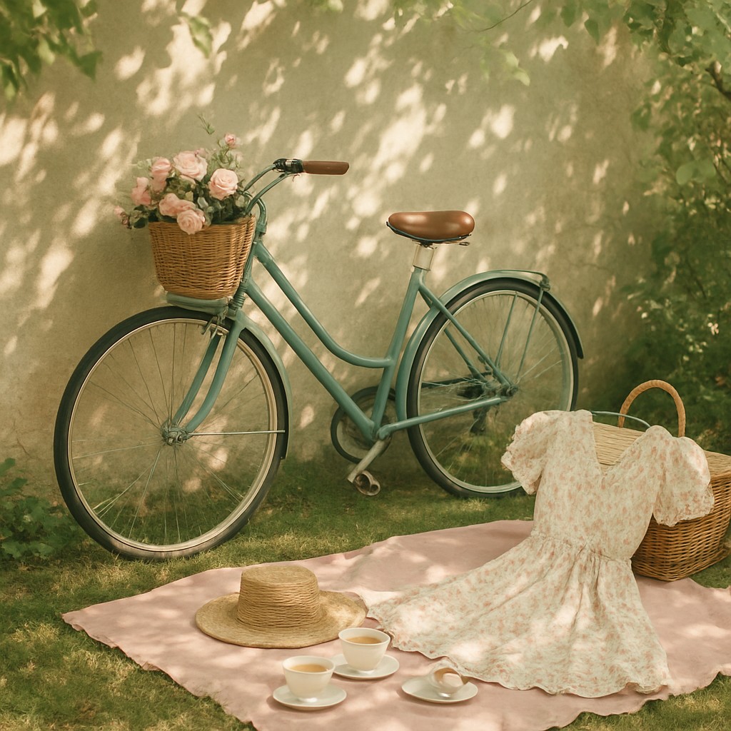 bicyle resting against a wall