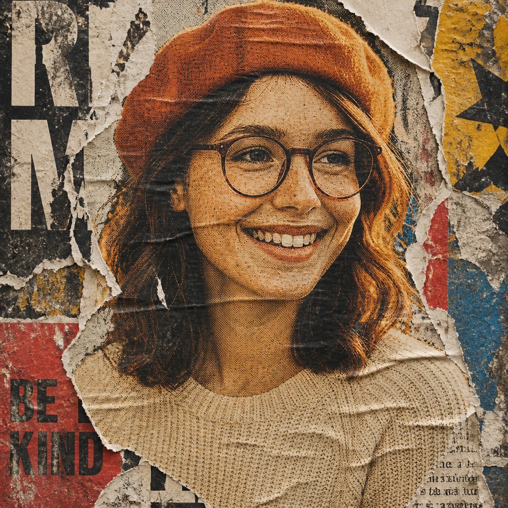 Wheatpaste Poster Street Art Style Style Transfer Example