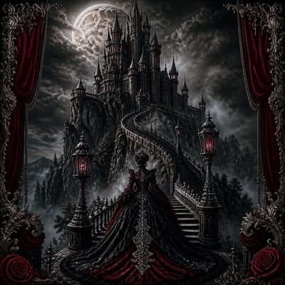 majestic castle on a hilltop