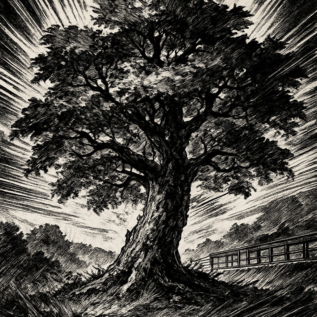 a tree in nature