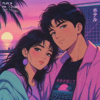 portrait of two people together