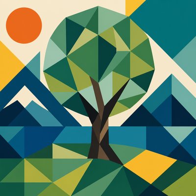a tree in nature
