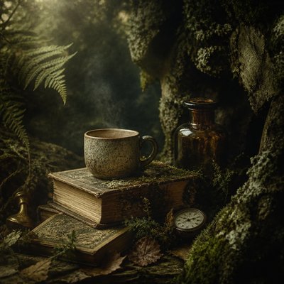 still life with everyday objects