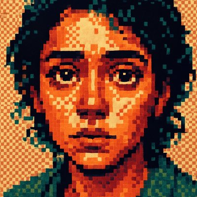 portrait of a person with expressive eyes