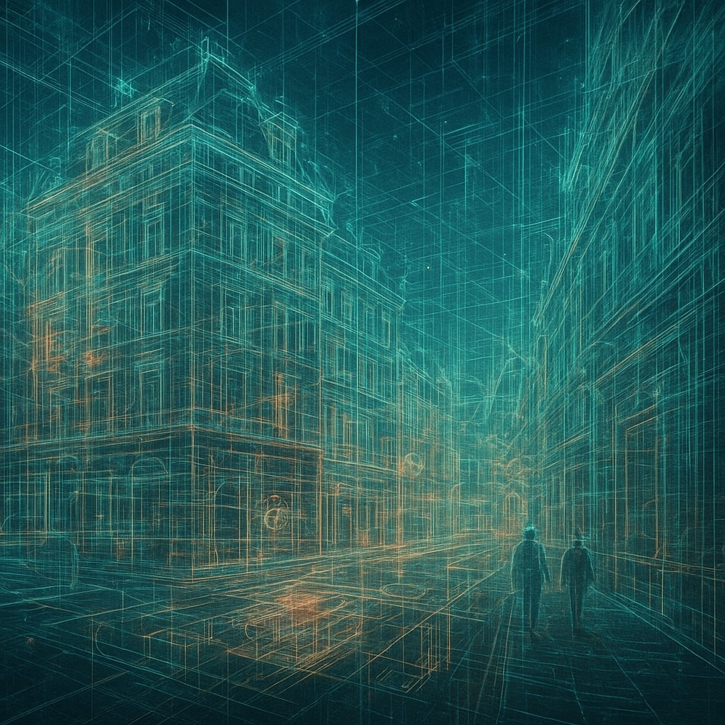 Invisible Architecture Surrealism Art Style Style Transfer Example