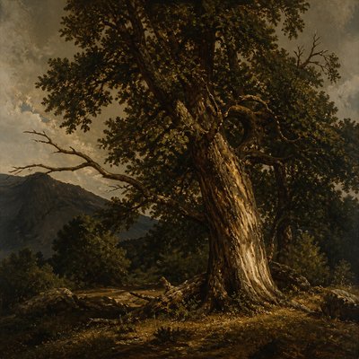 a tree in nature