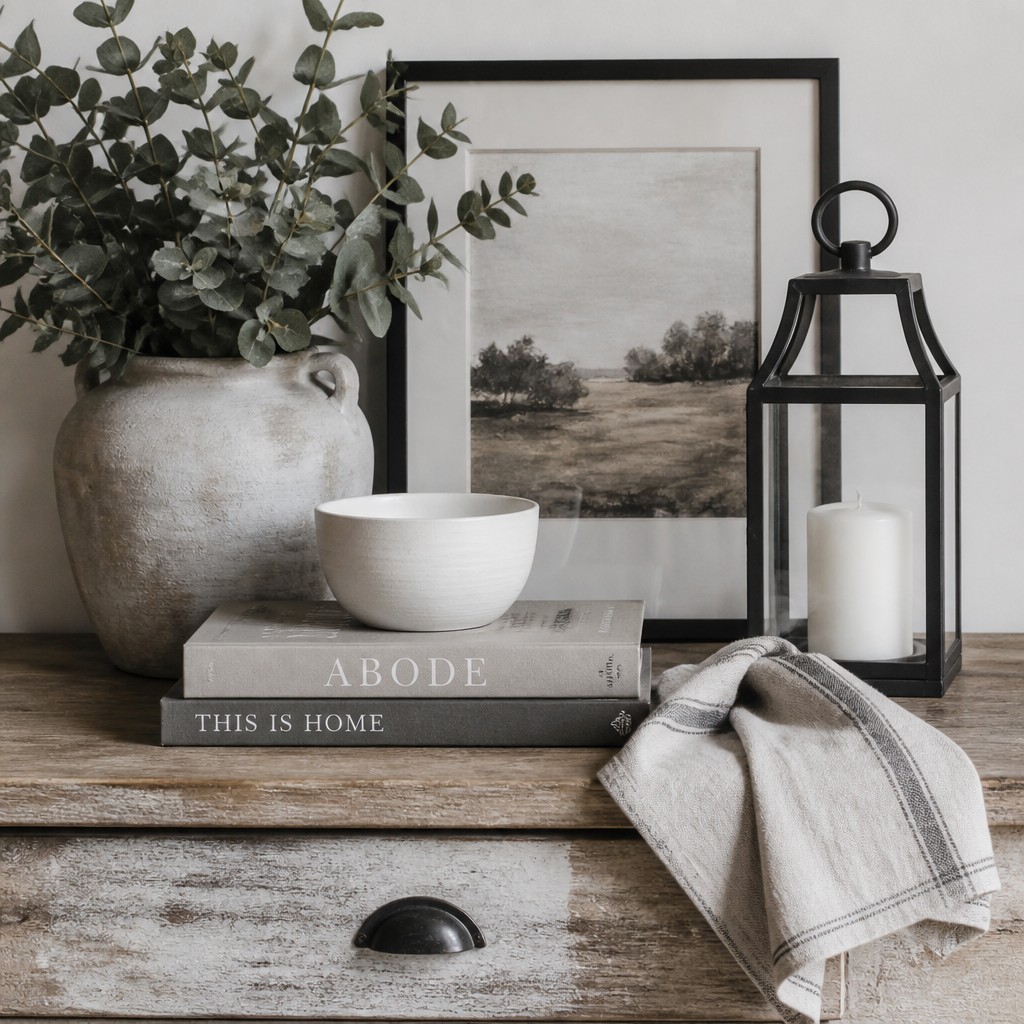 still life with everyday objects
