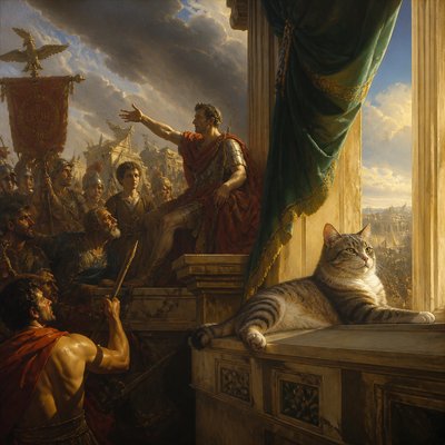a cat lounging in a sunlit window