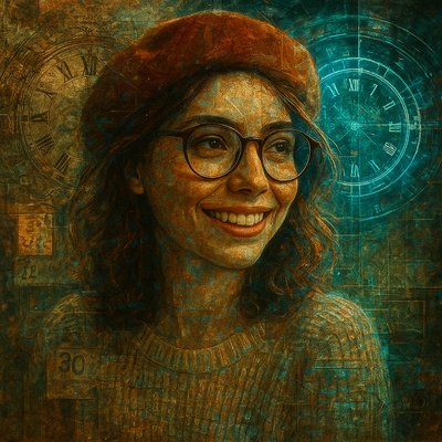 Time Collision Surrealism Art Style Style Transfer Example