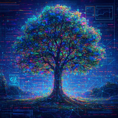 a tree in nature