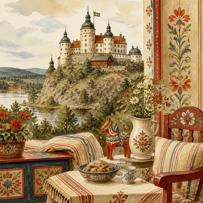 majestic castle on a hilltop