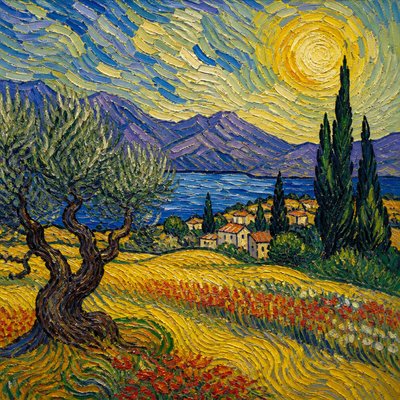 wide landscape with natural scenery