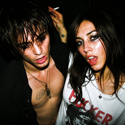 portrait of two people together