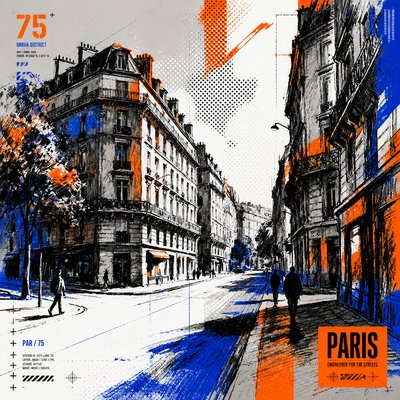 Streetwear Fashion Design Style Transfer Example