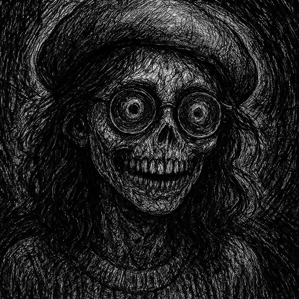 Horror Manga Art Style Style Transfer Example