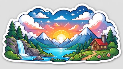 sweeping panoramic landscape with a dramatic sky