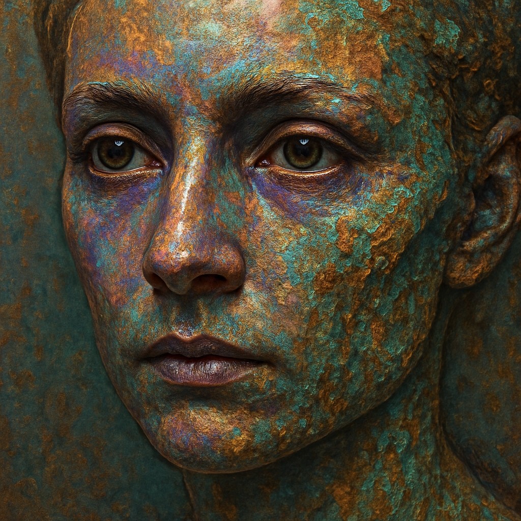 portrait of a person with expressive eyes