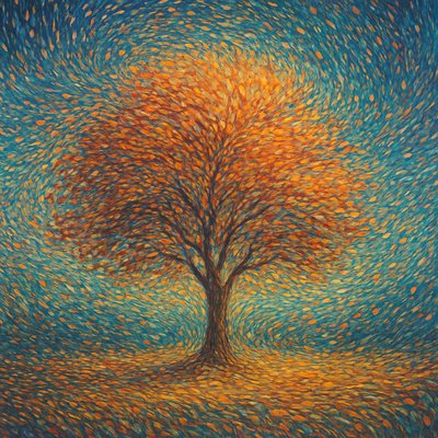 a tree in nature