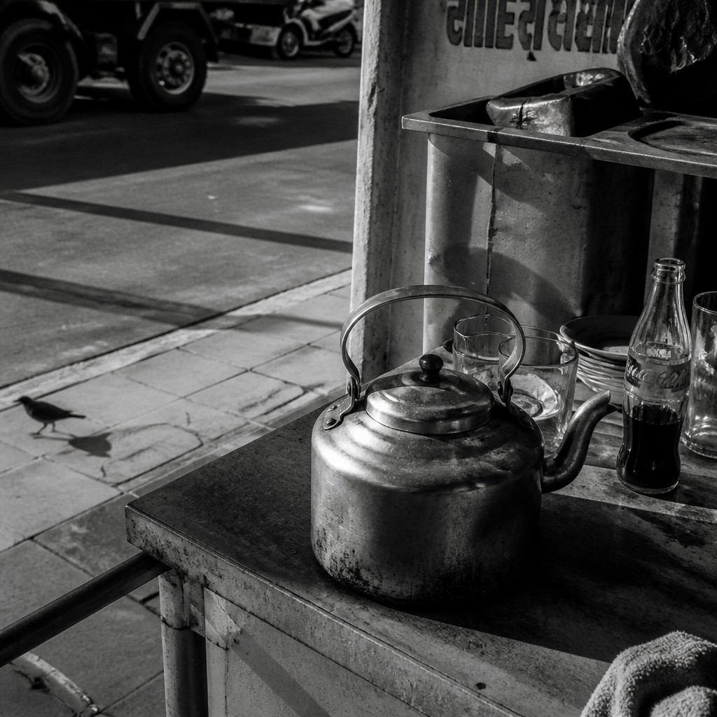 still life with everyday objects