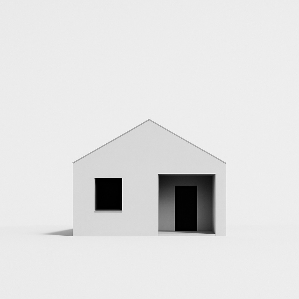 house with front view