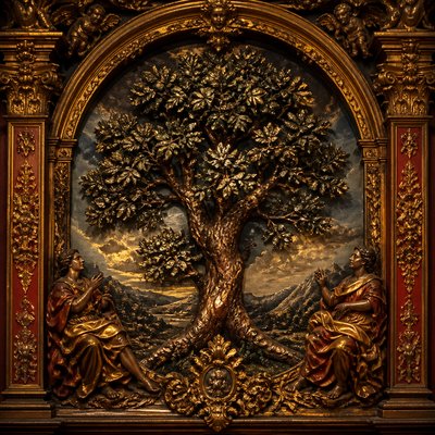a tree in nature