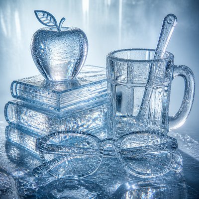still life with everyday objects