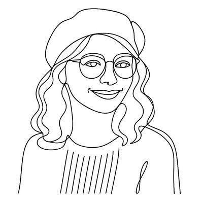 Single Line Minimalism Art Style Style Transfer Example