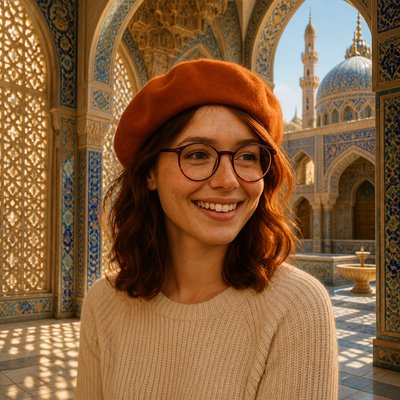 Islamic Architecture Style Transfer Example