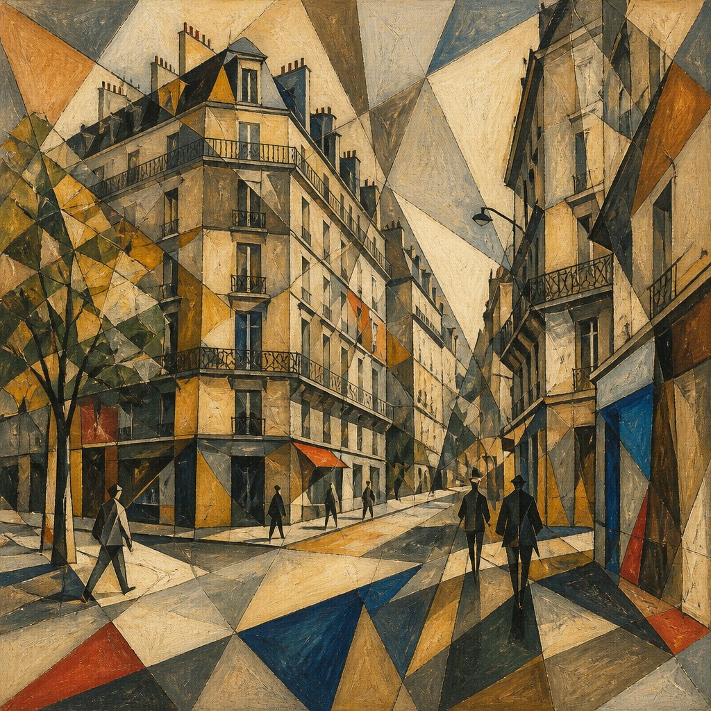 Cubist Modern Art Style Style Transfer Example