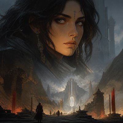 portrait of a person with expressive eyes