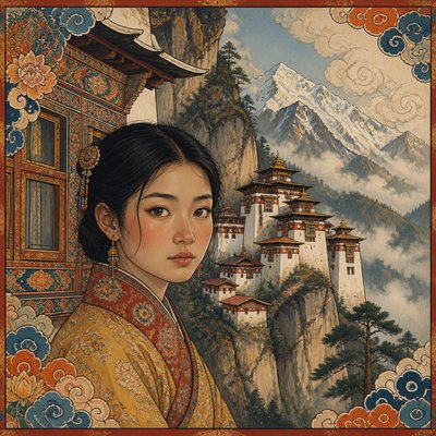 Bhutanese Art Style 1