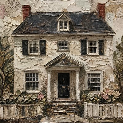 house with front view — Actual Texture Art Style