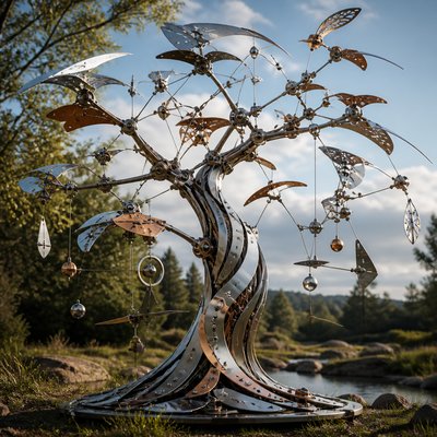 a tree in nature