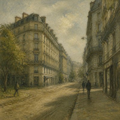 Barbizon School Art Style Style Transfer Example