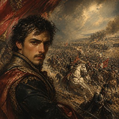 Battle Scene Painting Style 1